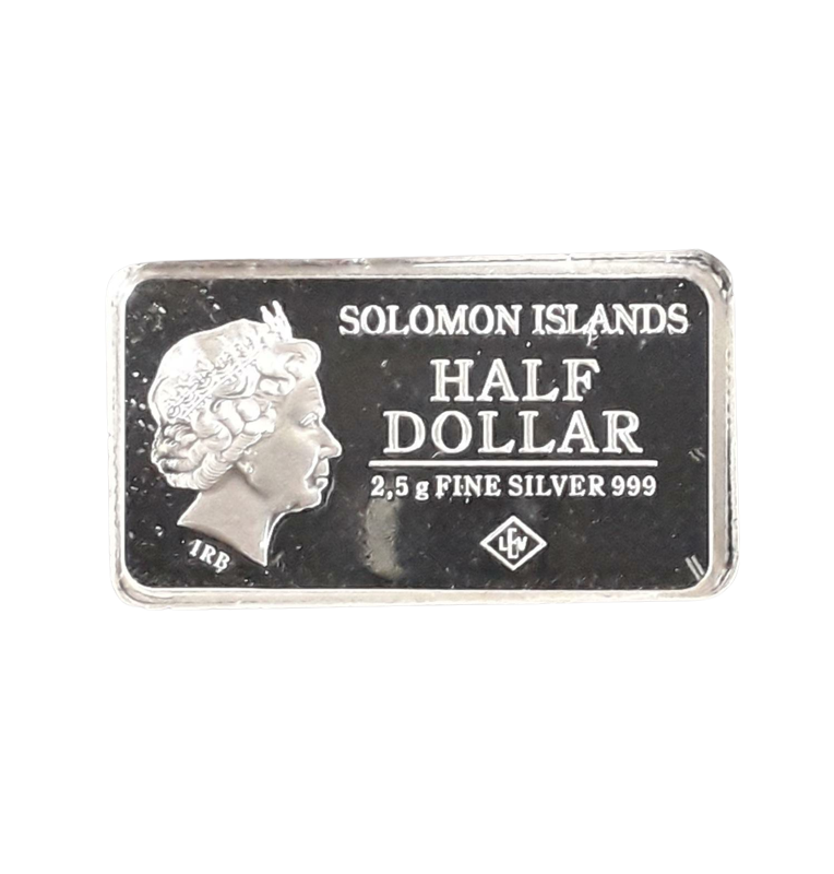 Solomon Islands ½ Dollar 2015 Dresden